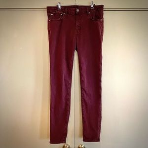Men’s American Eagle burgundy flex pants